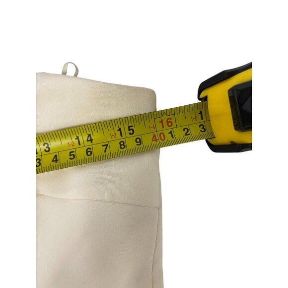 Zara Women Mini Dress Large L off White Puffy Tulle Hem Strapless 4772/332 NWT - Picture 15 of 16